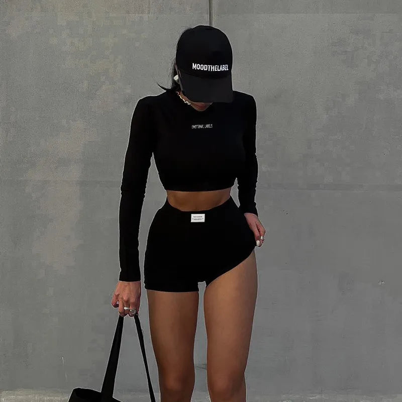 Ennimo 2Pcs Sports Style Suit